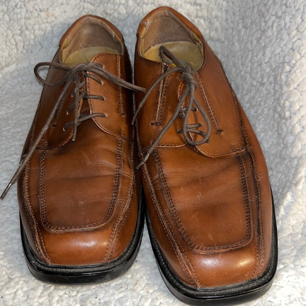 DOCKERS Brown Style Oxford Men Leather Size 9M